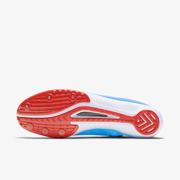 Nike Zoom Mamba 3 Unisex Distance Spike Hardloopschoenen Dames Blauw Lichtrood Blauw | NK398WKE
