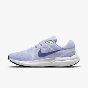 Nike Air Zoom Vomero 16 Weg Hardloopschoenen Dames Lichtblauw Grijs Wit Donkerblauw | NK317WCE