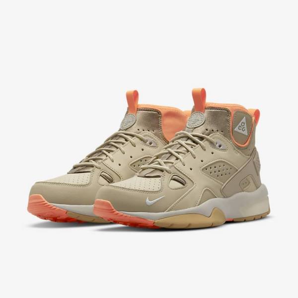 Nike ACG Air Mowabb Sneakers Heren Khaki Zilver | NK265UDZ