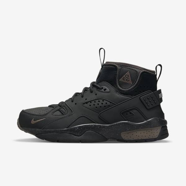 Nike ACG Air Mowabb Sneakers Heren Zwart Olijfgroen Grijs | NK135FIP