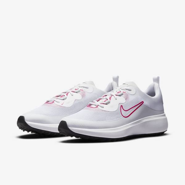 Nike Ace Summerlite Golfschoenen Dames Wit Zwart Roze | NK492TOL