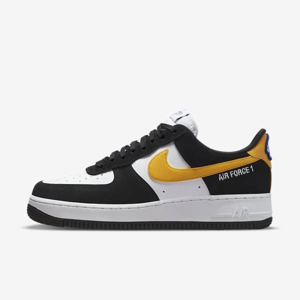 Nike Air Force 1 07 LV8 Sneakers Heren Zwart Wit Donker | NK281IDQ