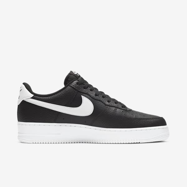 Nike Air Force 1 07 Sneakers Heren Zwart Wit | NK326JVZ