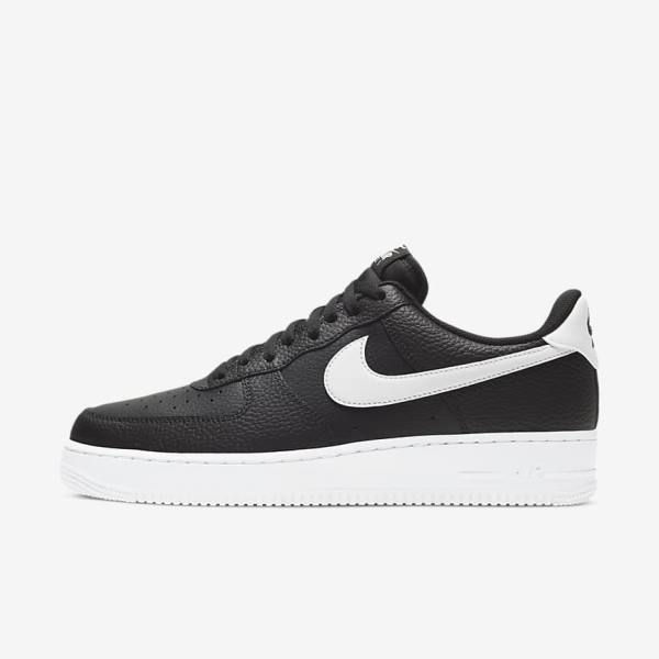 Nike Air Force 1 07 Sneakers Heren Zwart Wit | NK326JVZ