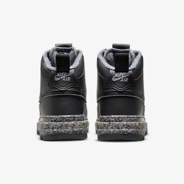 Nike Air Force 1 Boot Sneakers Heren Donkergrijs Zwart | NK750USD