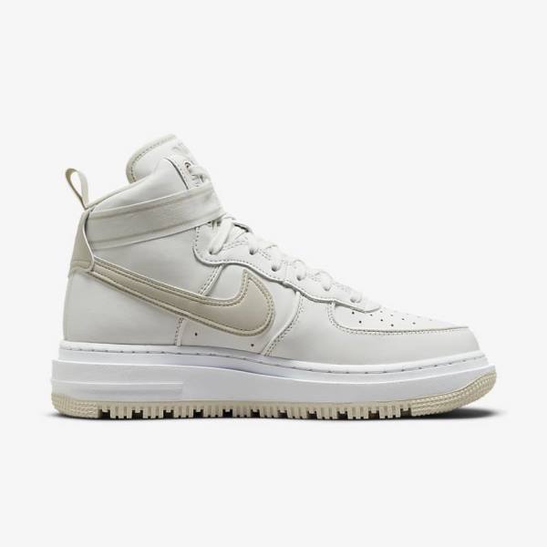 Nike Air Force 1 Boot Sneakers Heren Wit Lichtbeige | NK297UWC