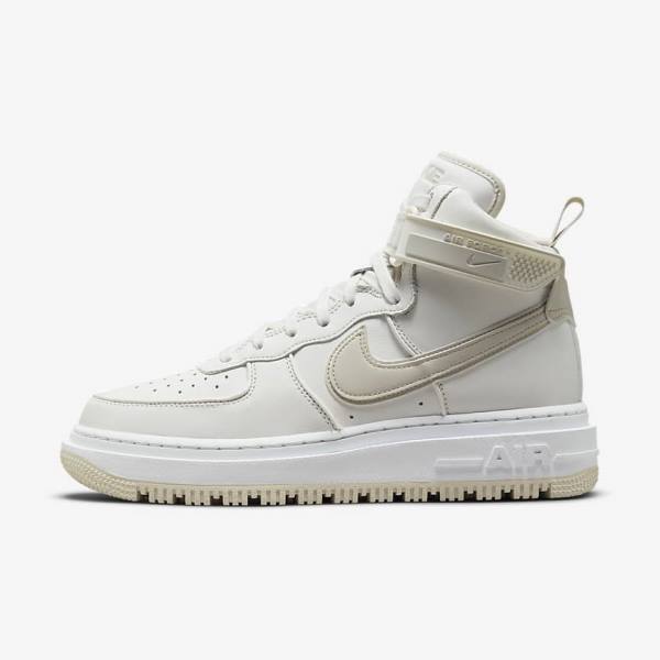 Nike Air Force 1 Boot Sneakers Heren Wit Lichtbeige | NK297UWC