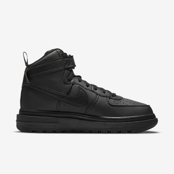 Nike Air Force 1 Boot Sneakers Heren Zwart Donkergrijs Wit | NK489IVO