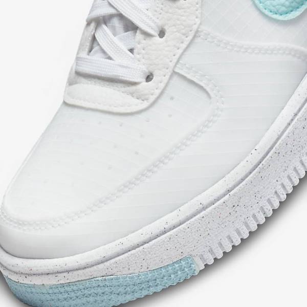 Nike Air Force 1 Crater Older Sneakers Kinderen Wit Blauw | NK370NLS