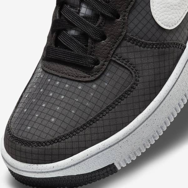 Nike Air Force 1 Crater Older Sneakers Kinderen Zwart Wit | NK532NIW