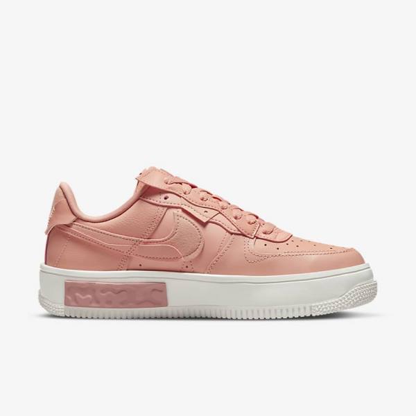 Nike Air Force 1 Fontanka Sneakers Dames Wit Rood Roze Licht | NK302LRE