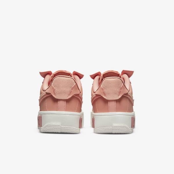 Nike Air Force 1 Fontanka Sneakers Dames Wit Rood Roze Licht | NK302LRE