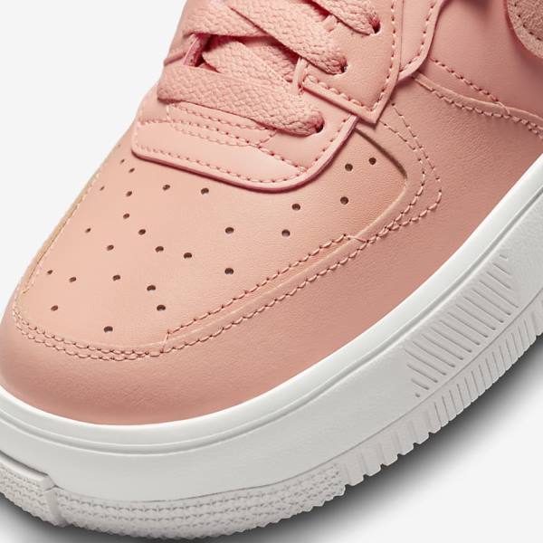 Nike Air Force 1 Fontanka Sneakers Dames Wit Rood Roze Licht | NK302LRE