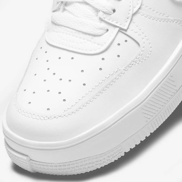 Nike Air Force 1 Fontanka Sneakers Dames Wit Geel Wit | NK789VOY