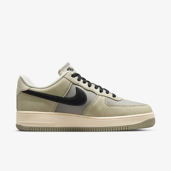 Nike Air Force 1 GTX Sneakers Heren Khaki Wit Zwart | NK436WMC