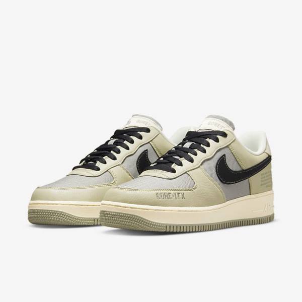 Nike Air Force 1 GTX Sneakers Heren Khaki Wit Zwart | NK436WMC