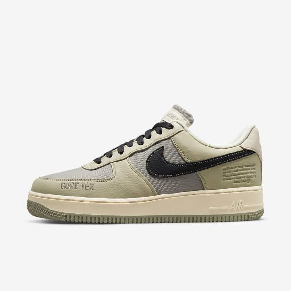 Nike Air Force 1 GTX Sneakers Heren Khaki Wit Zwart | NK436WMC