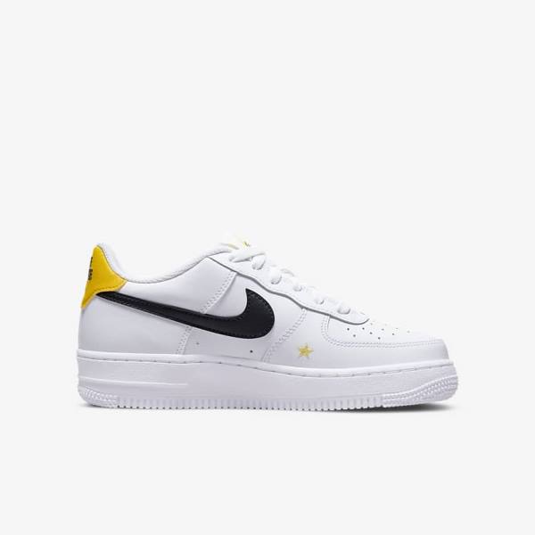 Nike Air Force 1 LV8 Older Sneakers Kinderen Wit Zwart | NK501HDV