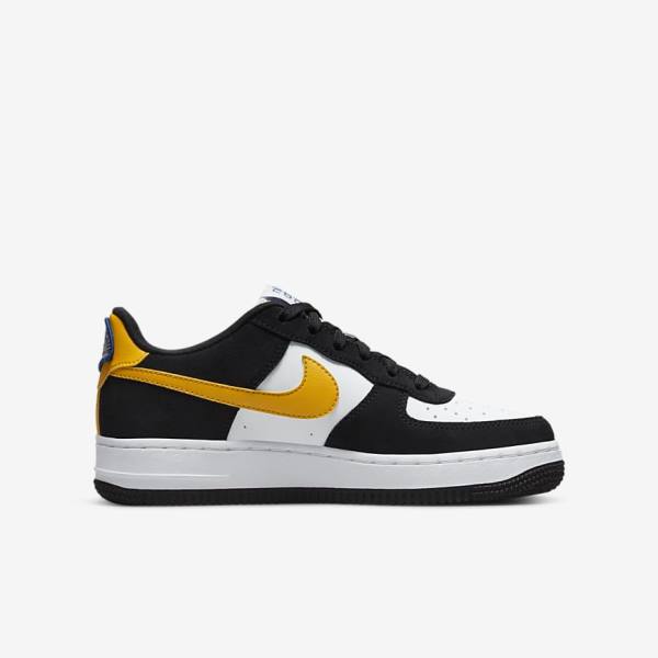 Nike Air Force 1 LV8 Older Sneakers Kinderen Zwart Wit Donker | NK502LXT