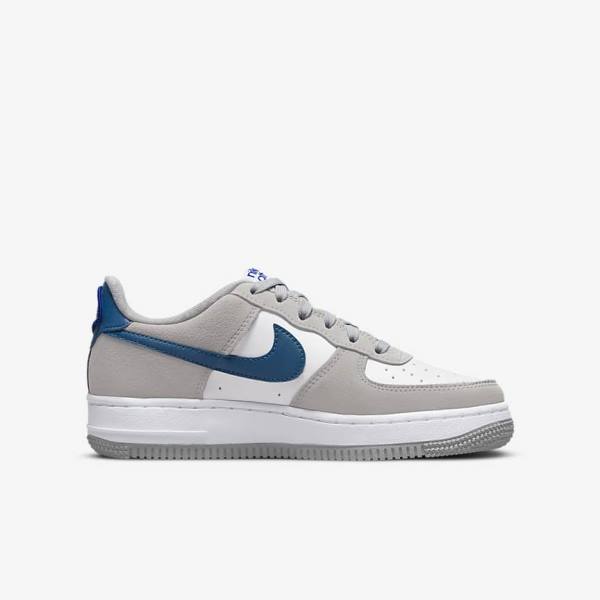 Nike Air Force 1 LV8 Older Sneakers Kinderen Lichtgrijs Wit Lichtgrijs | NK506NLE