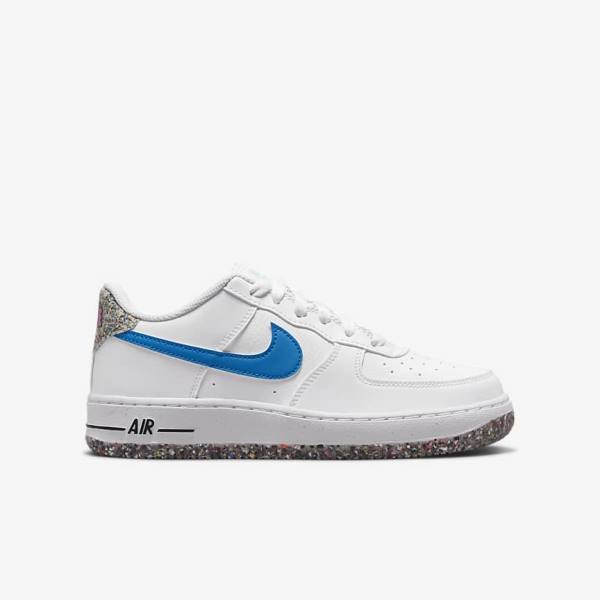 Nike Air Force 1 LV8 Older Sneakers Kinderen Wit Mintgroen Roze Lichtblauw | NK870OBN