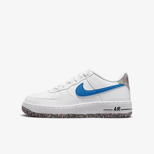 Nike Air Force 1 LV8 Older Sneakers Kinderen Wit Mintgroen Roze Lichtblauw | NK870OBN