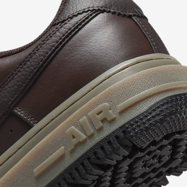 Nike Air Force 1 Luxe Sneakers Heren Bruin Zwart Donkerbruin | NK098KQG