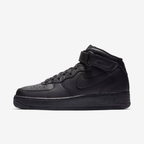 Nike Air Force 1 Mid 07 Sneakers Heren Zwart | NK691YPS