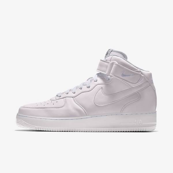 Nike Air Force 1 Mid By You Custom Sneakers Heren Gekleurd | NK604CLY