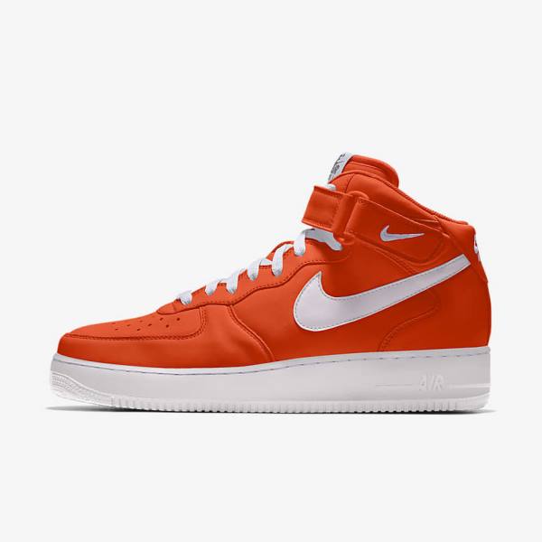 Nike Air Force 1 Mid By You Custom Sneakers Dames Gekleurd | NK956MOJ