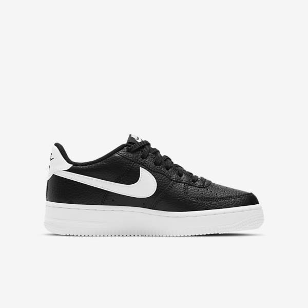 Nike Air Force 1 Older Sneakers Kinderen Zwart Wit | NK803DJE