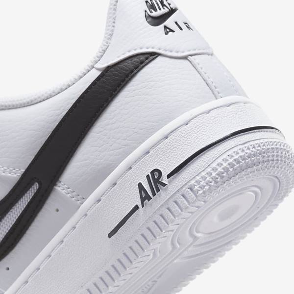 Nike Air Force 1 Older Sneakers Kinderen Wit Zwart | NK863KMJ