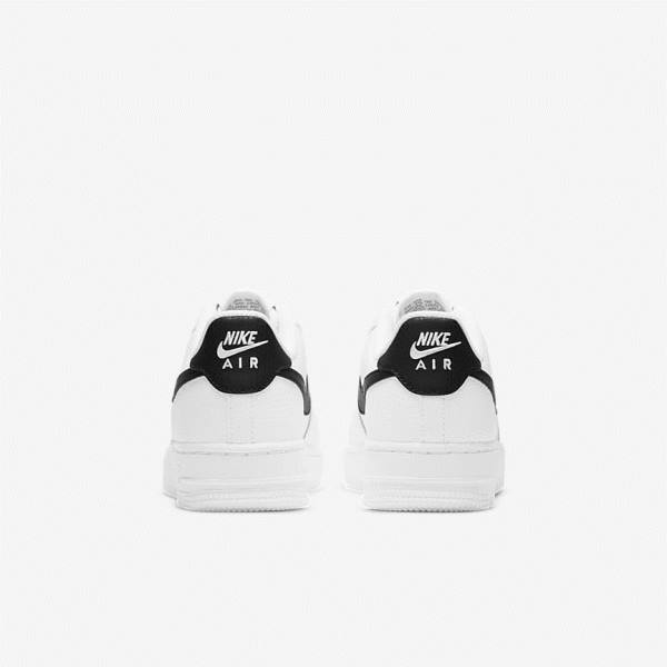 Nike Air Force 1 Older Sneakers Kinderen Wit Zwart | NK874HPZ