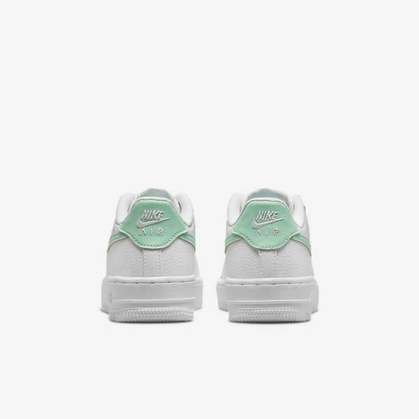 Nike Air Force 1 Older Sneakers Kinderen Wit Mintgroen | NK901XJF