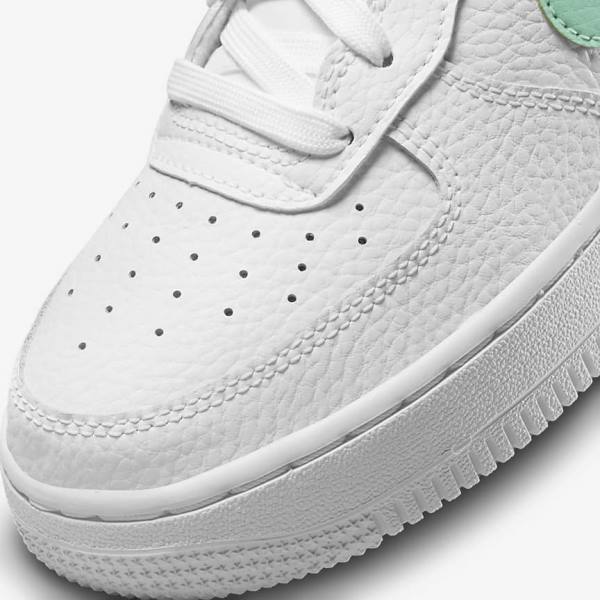 Nike Air Force 1 Older Sneakers Kinderen Wit Mintgroen | NK901XJF