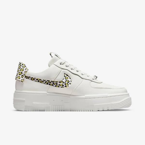 Nike Air Force 1 Pixel SE Sneakers Dames Lichtcitroen Zwart | NK206YQZ