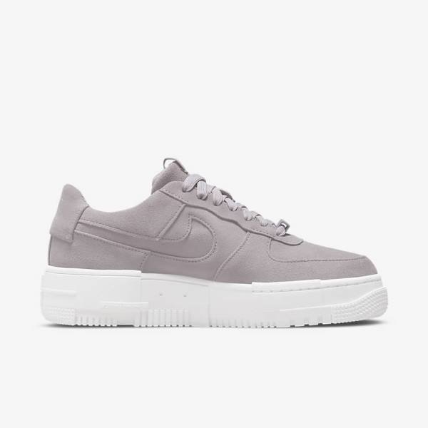 Nike Air Force 1 Pixel Sneakers Dames Grijs Wit Grijs | NK140FCW