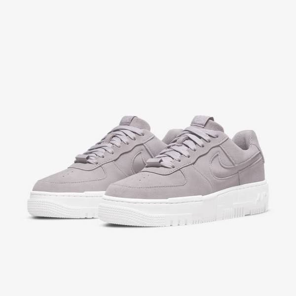 Nike Air Force 1 Pixel Sneakers Dames Grijs Wit Grijs | NK140FCW