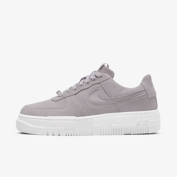 Nike Air Force 1 Pixel Sneakers Dames Grijs Wit Grijs | NK140FCW