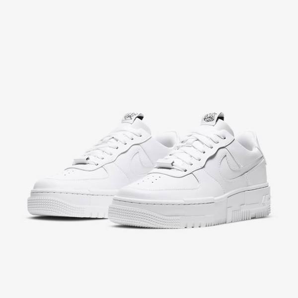 Nike Air Force 1 Pixel Sneakers Dames Wit Zwart Wit | NK874BFD