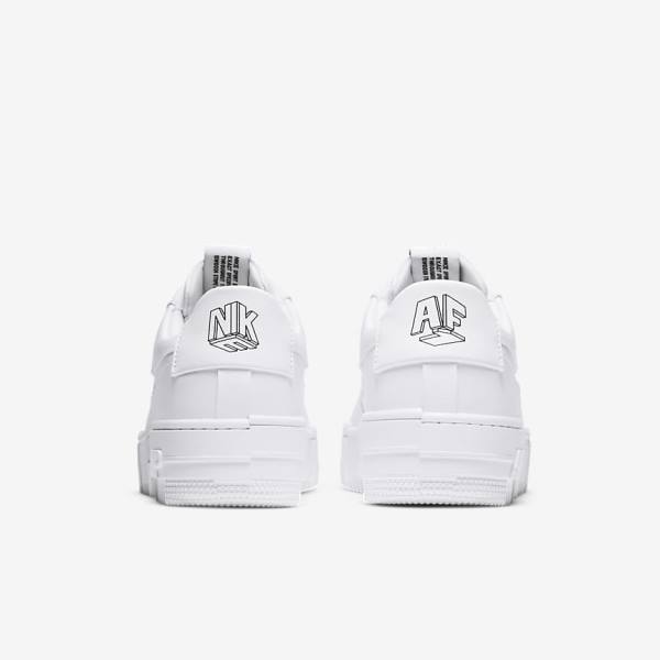 Nike Air Force 1 Pixel Sneakers Dames Wit Zwart Wit | NK874BFD