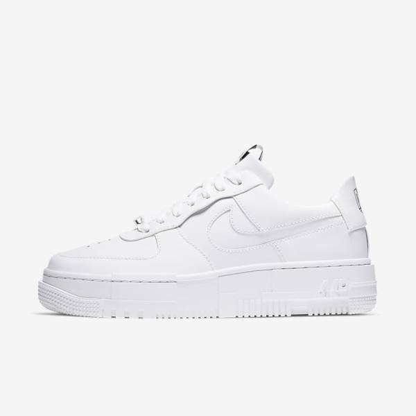 Nike Air Force 1 Pixel Sneakers Dames Wit Zwart Wit | NK874BFD