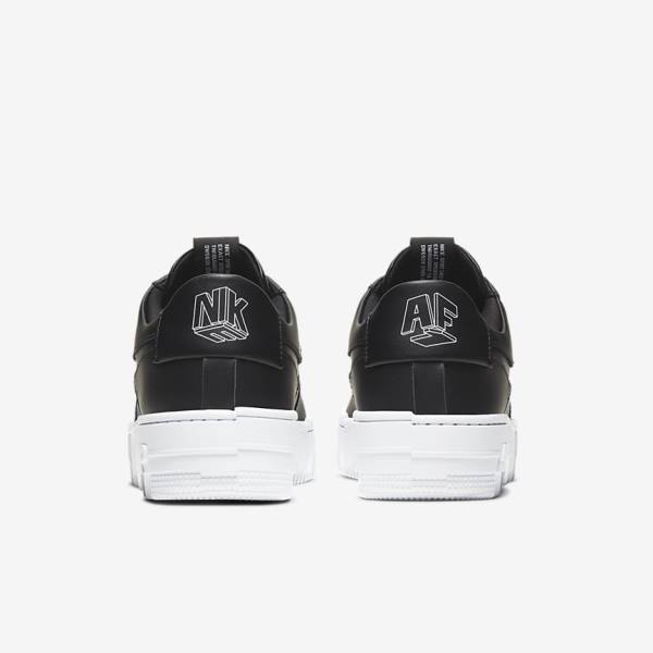 Nike Air Force 1 Pixel Sneakers Dames Zwart Wit Zwart | NK340IKV