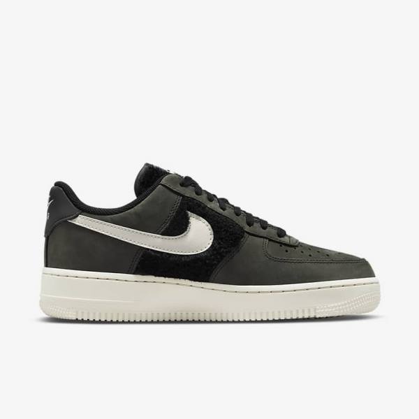 Nike Air Force 1 Sneakers Dames Zwart Lichtbeige | NK718REW