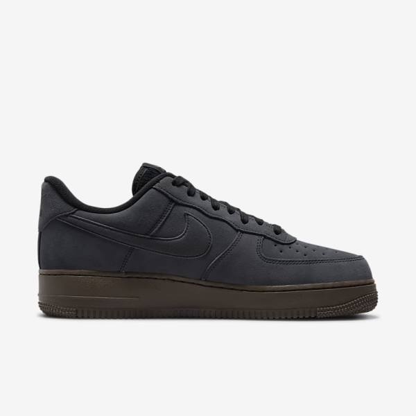 Nike Air Force 1 Sneakers Heren Wit Donkerchocola | NK591DQX