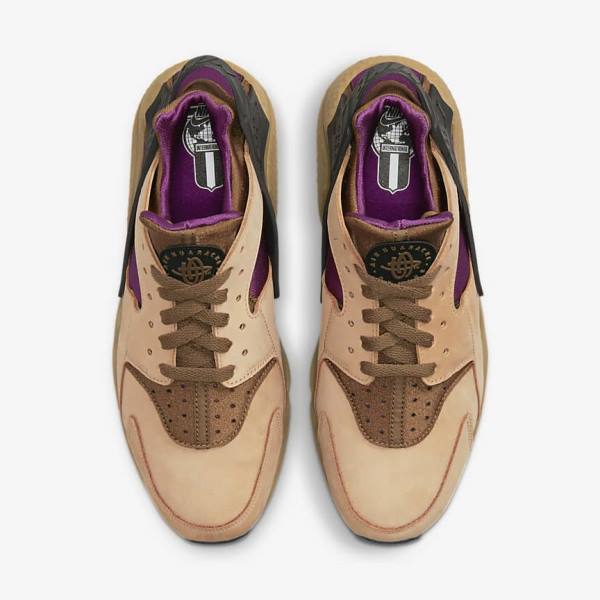 Nike Air Huarache LE Sneakers Heren Zwart Bruin | NK705LRJ