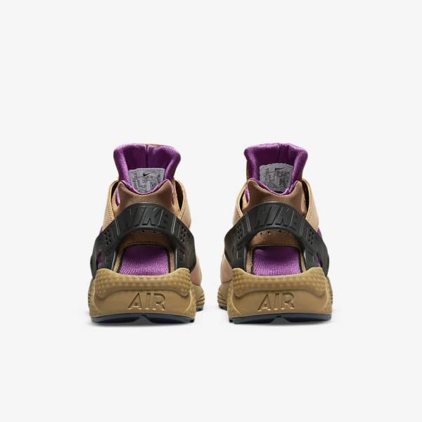 Nike Air Huarache LE Sneakers Heren Zwart Bruin | NK705LRJ