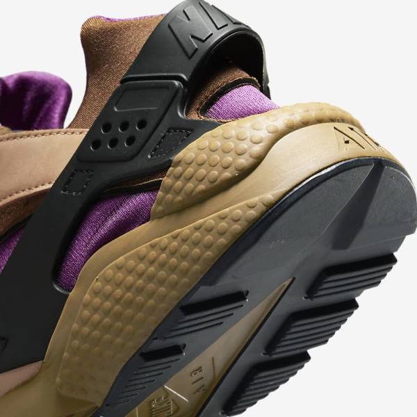 Nike Air Huarache LE Sneakers Heren Zwart Bruin | NK705LRJ