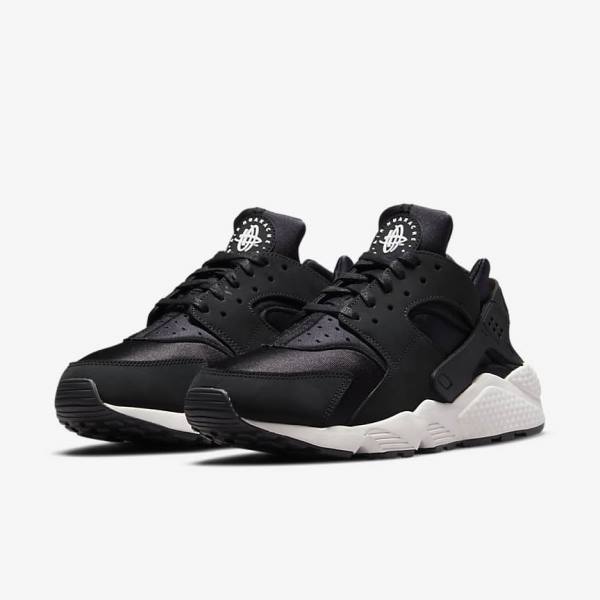 Nike Air Huarache LE Sneakers Heren Zwart Wit | NK913FGR