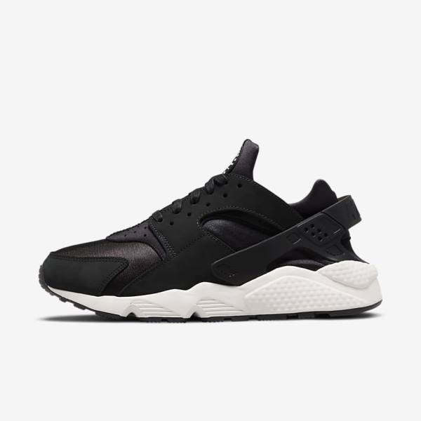 Nike Air Huarache LE Sneakers Heren Zwart Wit | NK913FGR